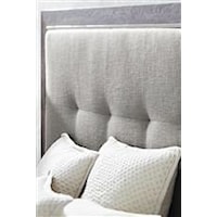 Tufted Headboard Adds Sophistication